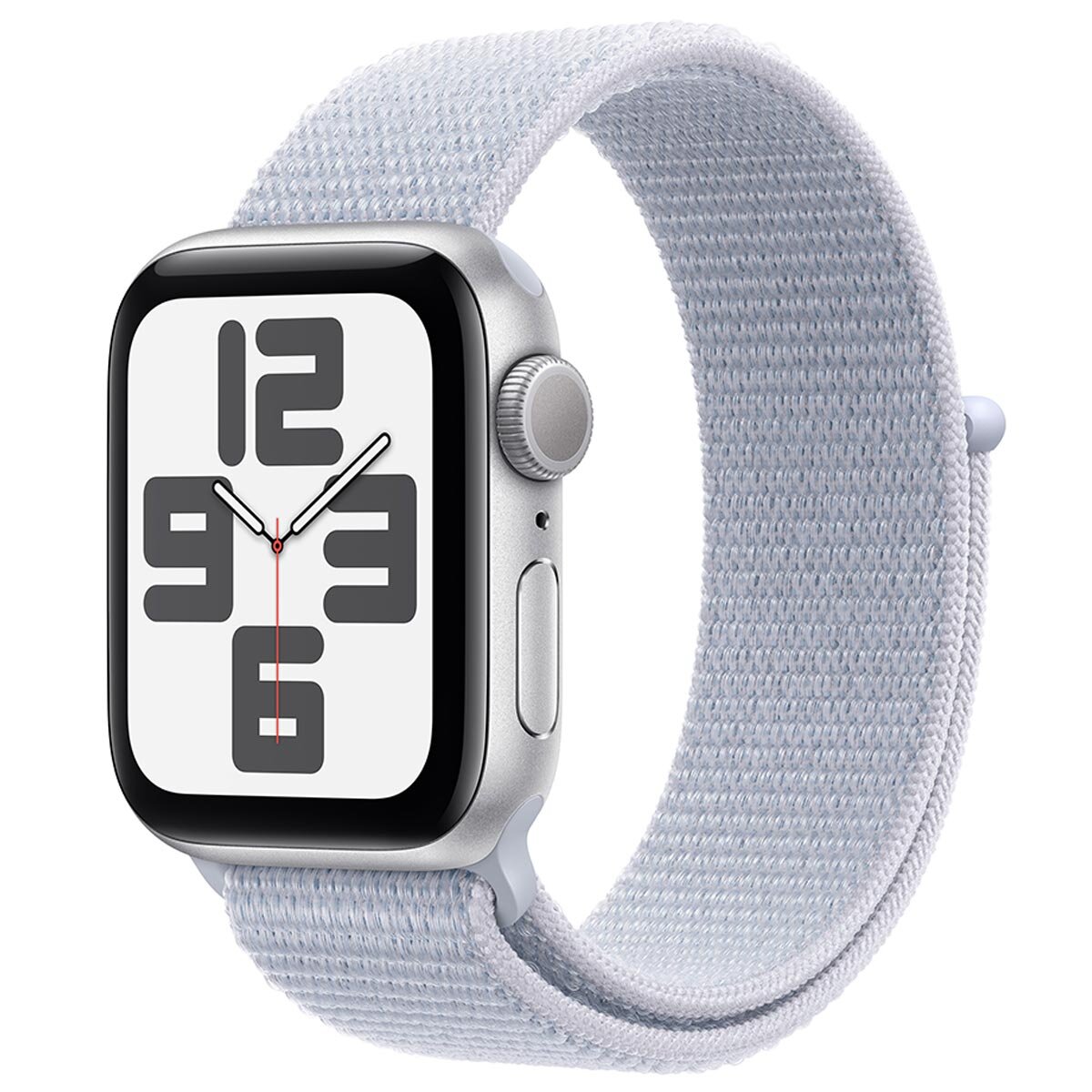 Apple Watch SE GPS 40mm Silver Aluminium Case With Blue C