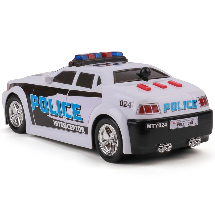 Mighty Fleet Motorised Assorted Vehicles Police Car | Costco Australia