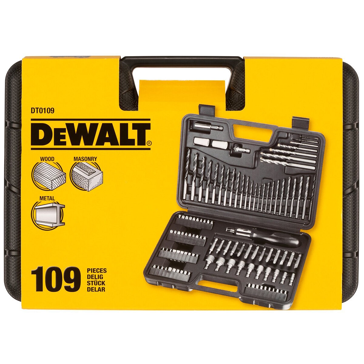 DeWALT 109 Piece Mixed Accessory Set