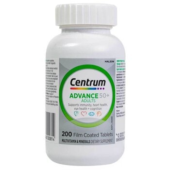 Centrum Advance 50+ 200 Tablets