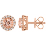 Morganite Earrings