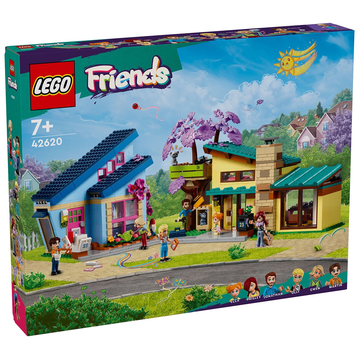 LEGO Friends Olly and Paisley's Family Houses 42620