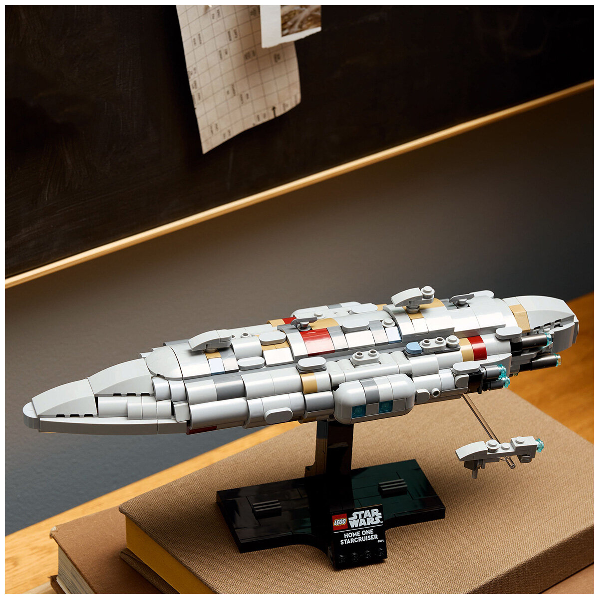 LEGO Star Wars Home One Starcruiser, Buildable Starship Model Kit 75405