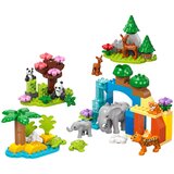 LEGO DUPLO Town 3 In 1 Wild Animal Families Set Learning Toy 10446