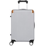 Swiss Military Carry On Luggage Chrome Silver