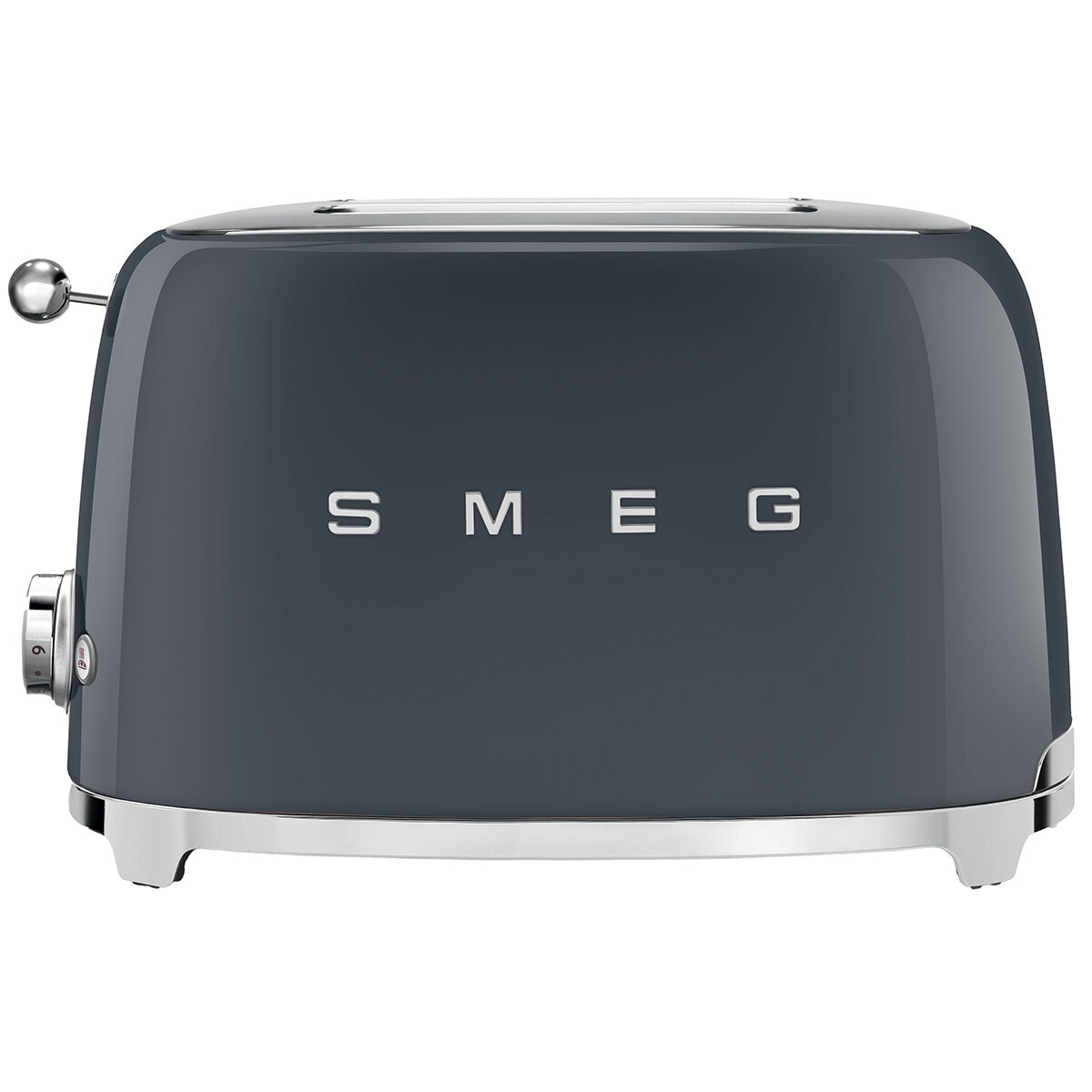 Smeg 50's Style Toaster 2 Slice Slate Grey