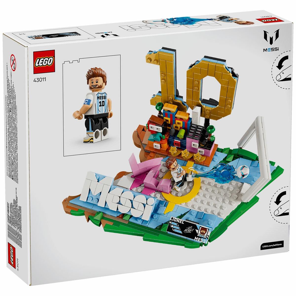 LEGO Editions Lionel Messi Football Highlights 43011 LEGO Editions Lionel Messi Football Highlights 43011
