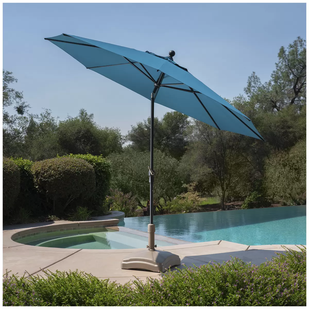 Proshade Market Umbrella 3M Peacock