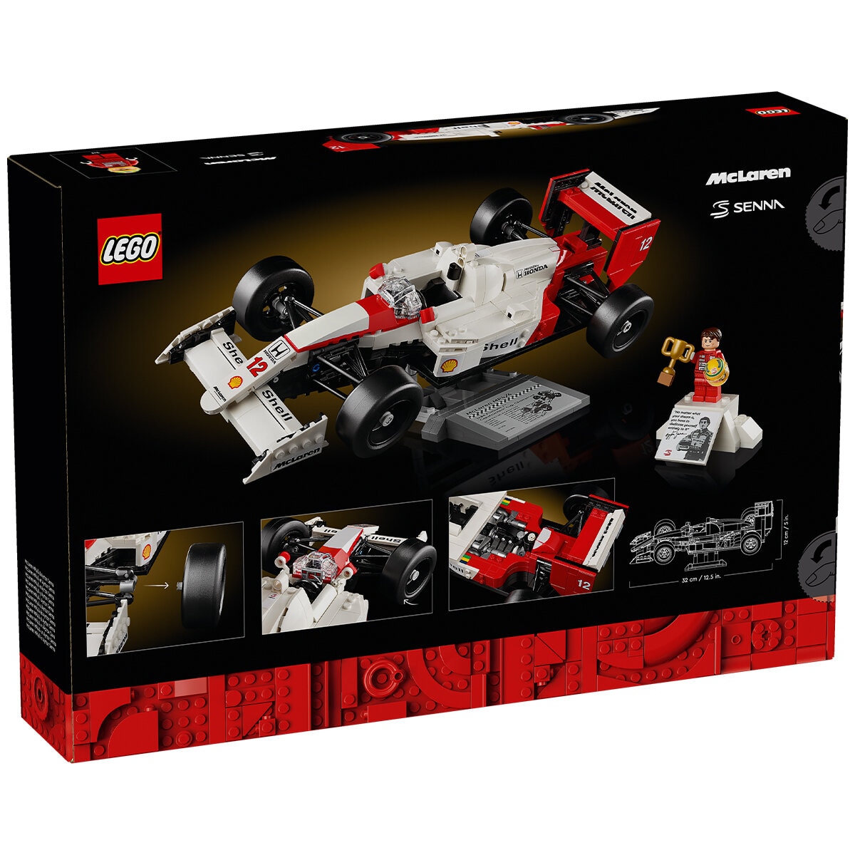 LEGO Icons McLaren MP4/4 & Ayrton Senna 10330