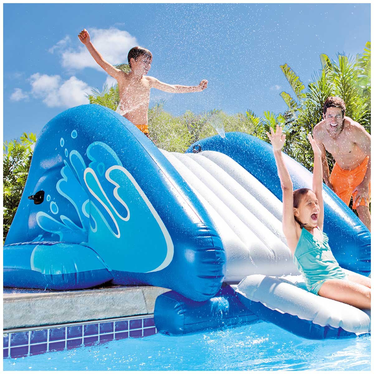 Intex Kool Splash Water Slide 3.33M x 2.06M x 1.17M Cos