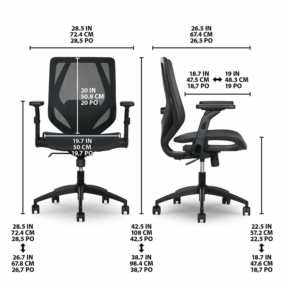 TrueWellness All Mesh Chair TrueWellness All Mesh Chair