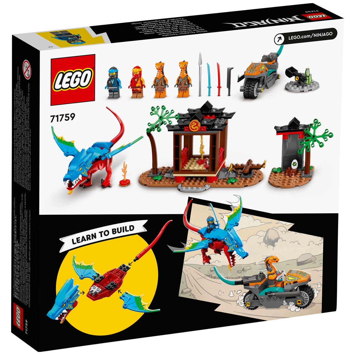 LEGO Ninjago Ninja Dragon Temple 71759