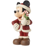 Disney Traditions Jim Shore Mickey Mouse With Candy Cane