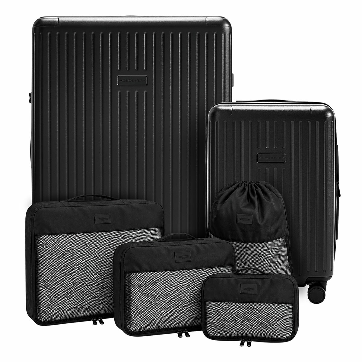 Globite 2 Piece Luggage Set With 4 Piece Packing Cube Globite 2 Piece Luggage Set With 4 Piece Packing Cube