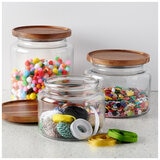 Anchor Hocking Glass Jars 3 Piece