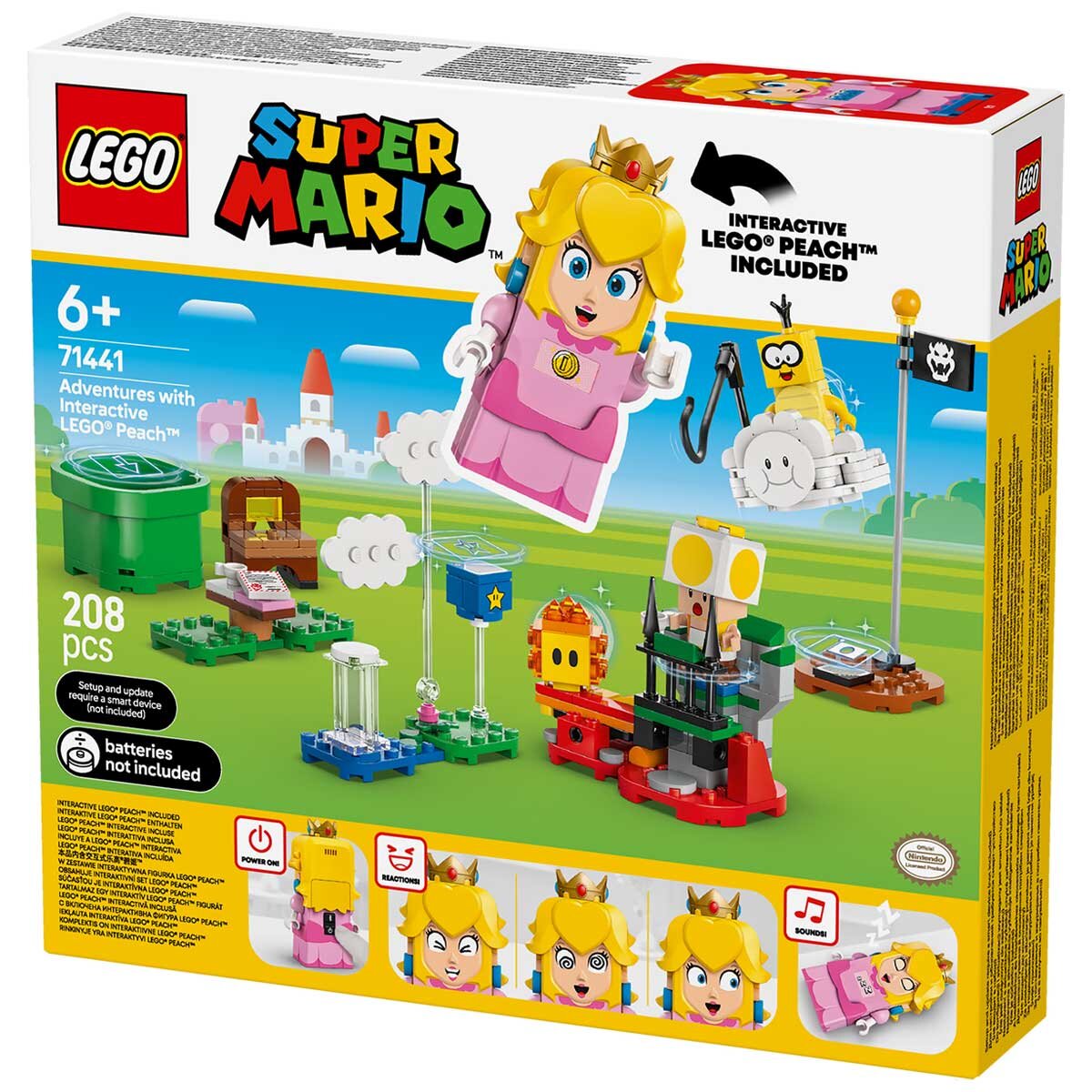 LEGO Super Mario Adventures with Interactive LEGO Peach 71441