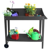 Greenlife Potting Bench Table Charcoal