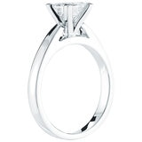 18KT White Gold 0.70ctw Diamond Solitaire Ring