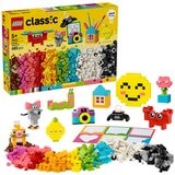 LEGO Classic Creative Happy Box Colourful Building Bricks Toy 11042