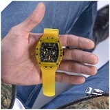 Guess Phoenix Yellow Multifunction Men's Watch GW0203G6