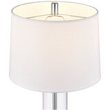 Bridgeport Designs Glass Column Table Lamp