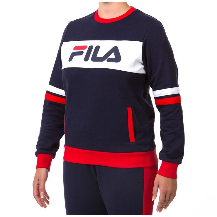 Fila Women's Tara Crew Jumper Navy | Costco Australia