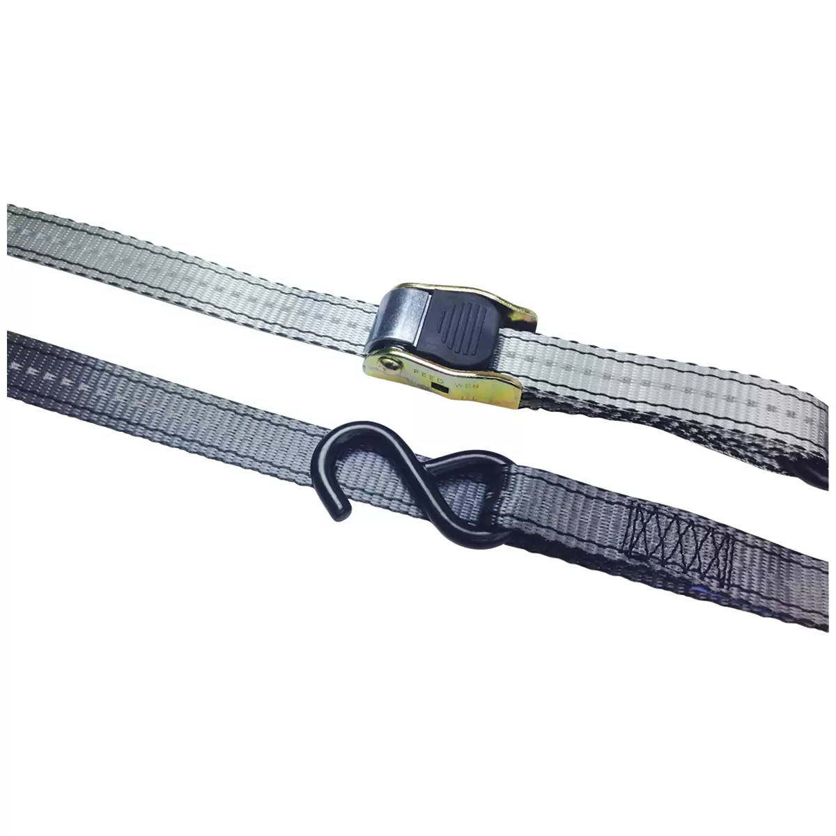 Gear-X Cam Buckle Tie Down Strap 25mm x 1.8m 4 Pack