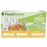 Foodsaver Vacuum Seal Rolls & Bags Variety Pack 2206071 Foodsaver Vacuum Seal Rolls & Bags Variety Pack 2206071