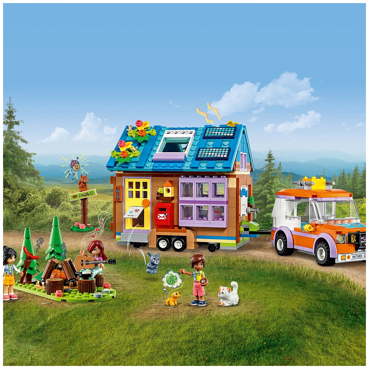 lego friends mobile tiny house 41735