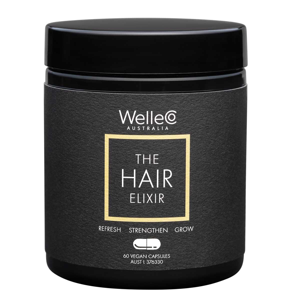 WelleCo The Hair Elixir 2x60 Capsules