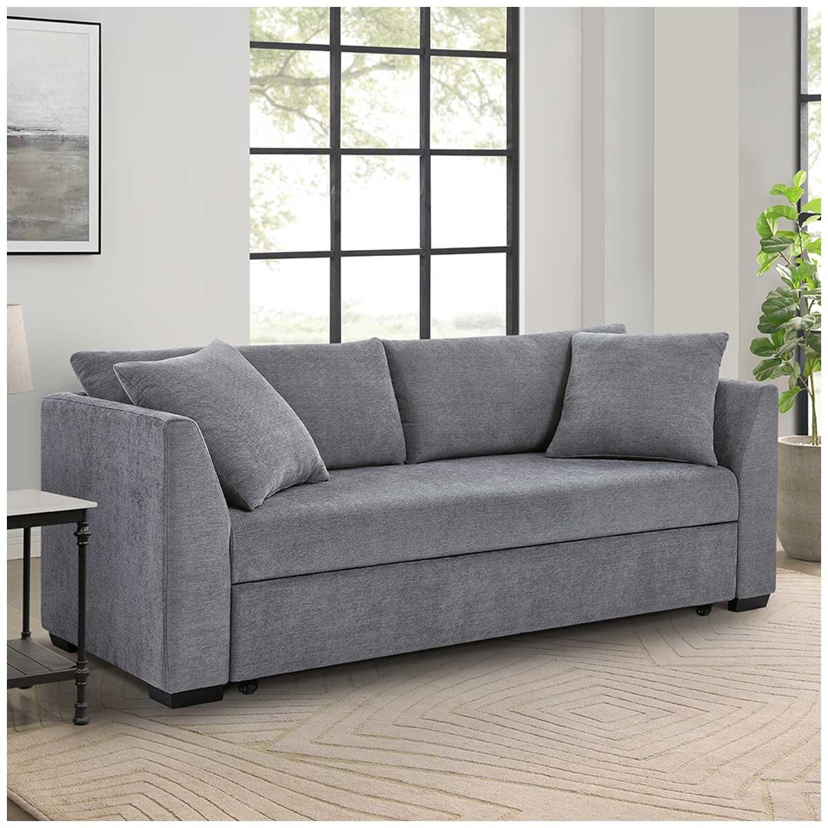 Thomasville Fabric Convertible Sofa