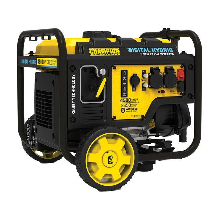 Champion Inverter Generator 4500W Open Frame - 500573-AU Champion Inverter Generator 4500W Open Frame - 500573-AU