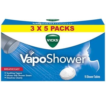Vicks VapoShower 3 x 5 Pack