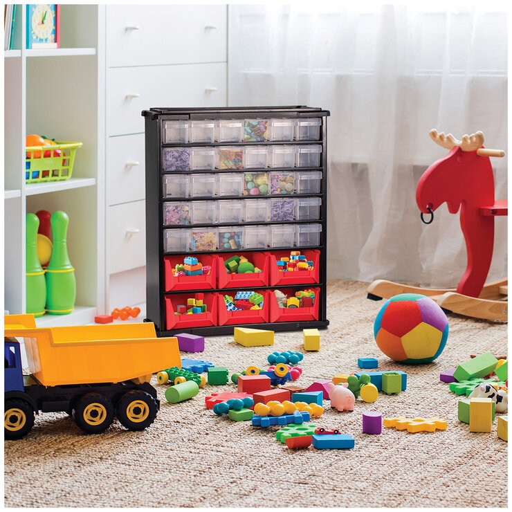 BirdRock Home Parts Bin Organiser BirdRock Home Parts Bin Organiser