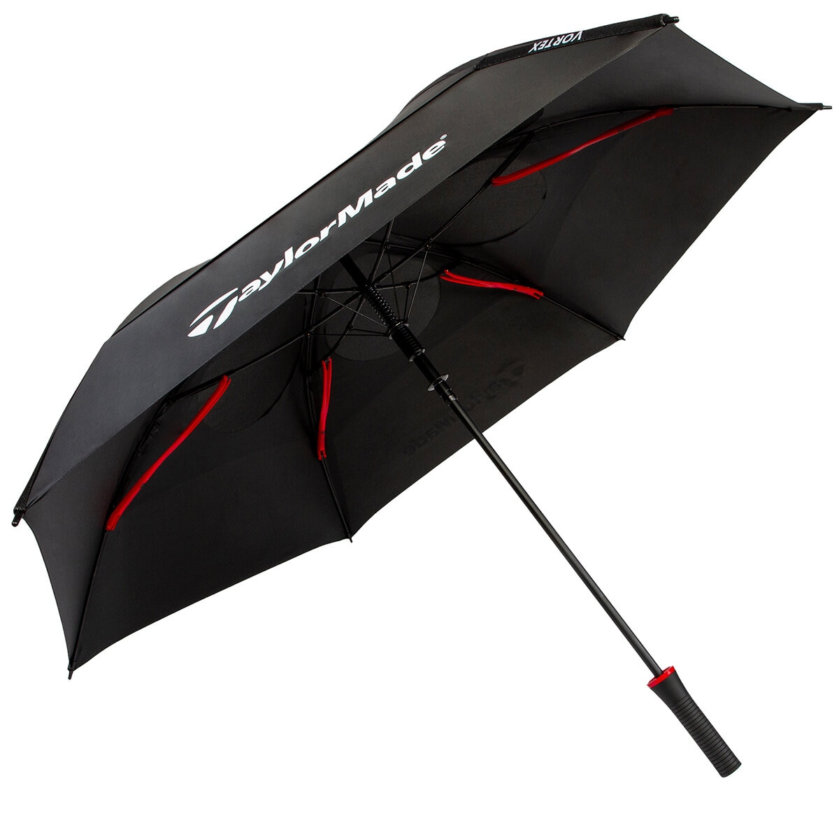 TaylorMade 157.5 CM Vortex Vented Golf Umbrella With UPF Sun Protection