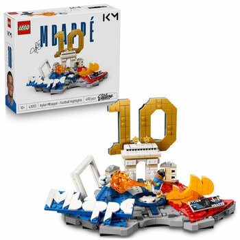 LEGO Editions Kylian Mbappé – Football Highlights 43013 LEGO Editions Kylian Mbappé – Football Highlights 43013
