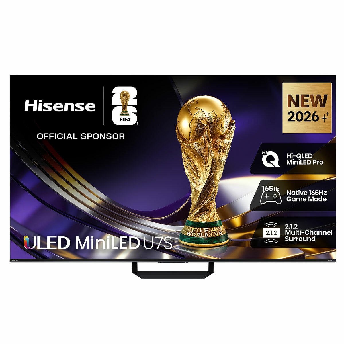 Hisense 55 Inch U7SAU ULED Mini LED 4K Smart TV 55U7SAU Hisense 55 Inch U7SAU ULED Mini LED 4K Smart TV 55U7SAU