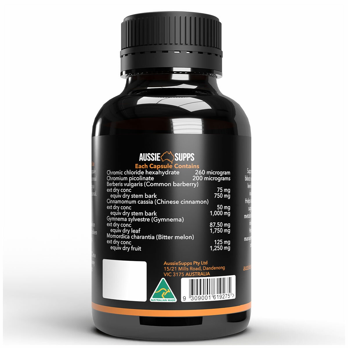 AussieSupps Sugar Shield 120 Capsules AussieSupps Sugar Shield 120 Capsules
