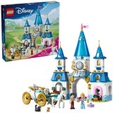 LEGO Disney Princess Cinderella’s Castle & Horse Carriage Building Set 43275