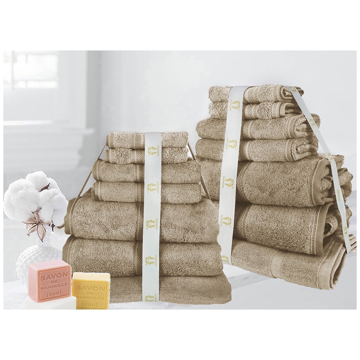 Ramesses 100% Cotton Towel 14pc Set | Costco Australia