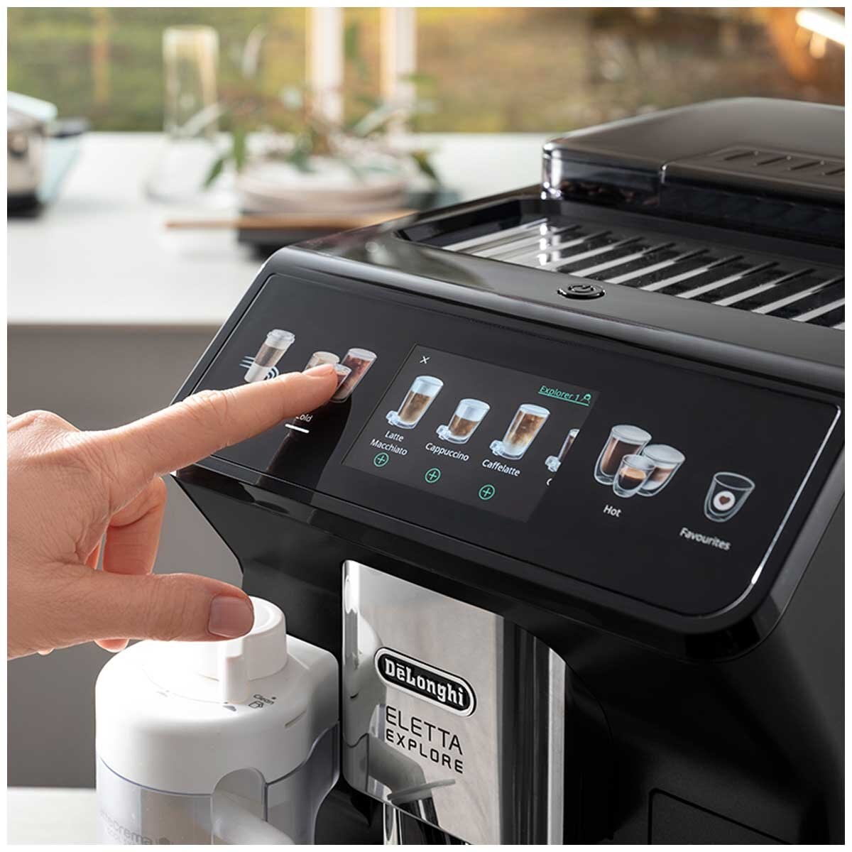 De'Longhi Eletta Explore Automatic Coffee Machine ECAM45055G