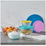 Pyrex Sculpted Mixing Bowls 8 Piece Set