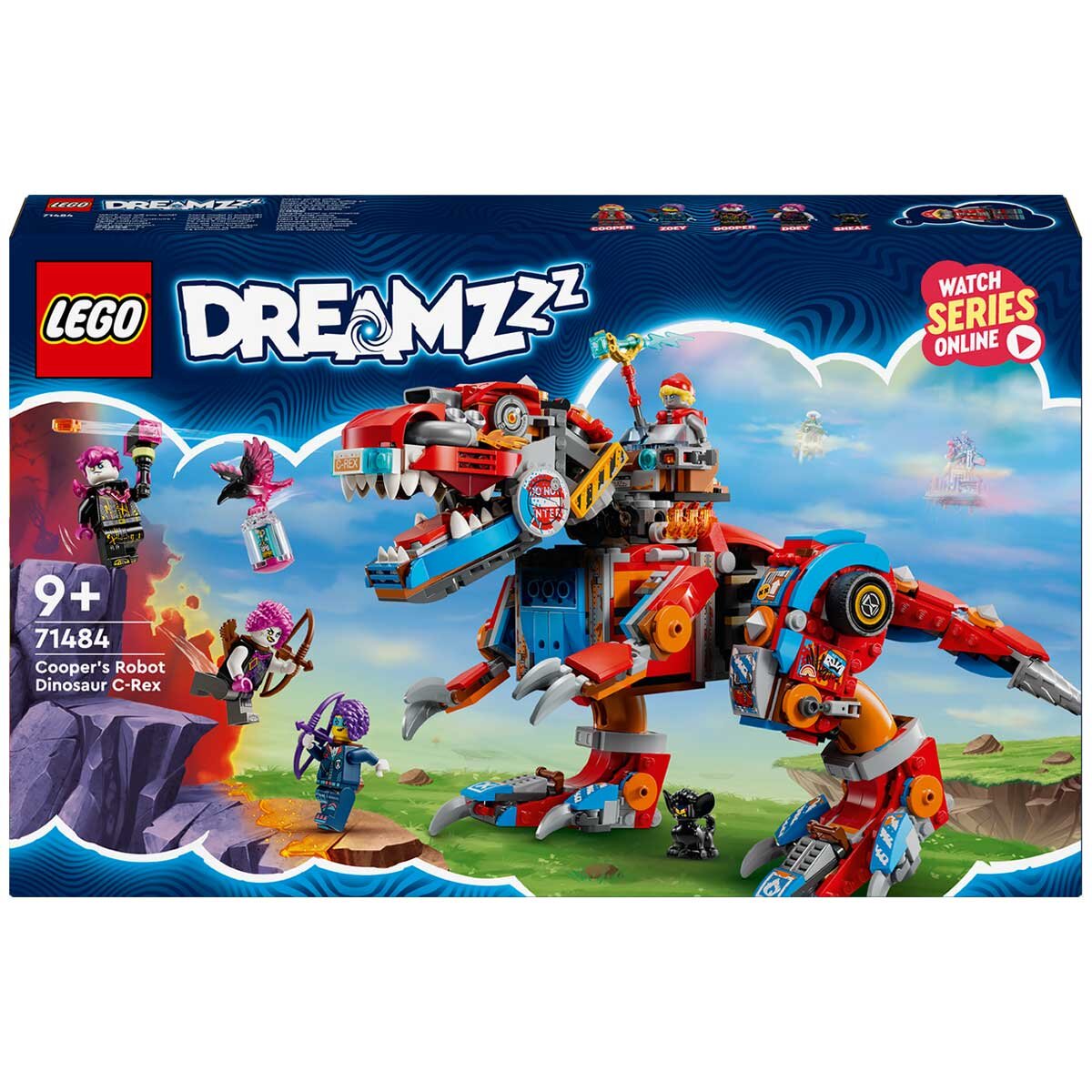 LEGO DREAMZzz Cooper’s Robot Dinosaur C-Rex Toy 71484