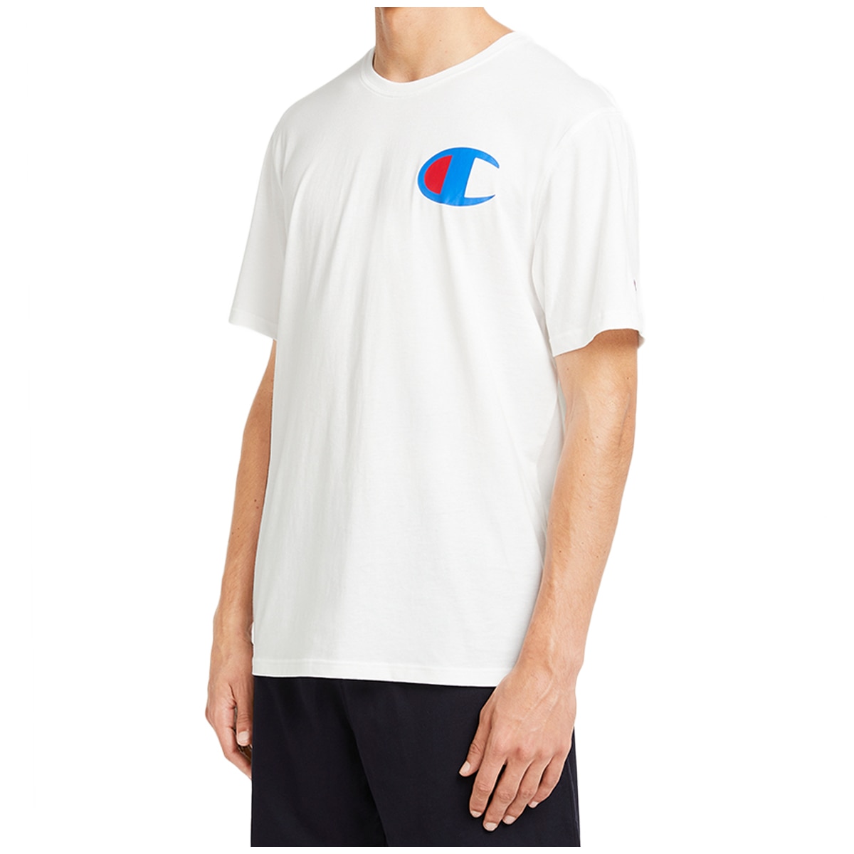 Champion C Logo Tee - White