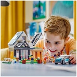 lego city family house and electric car 603