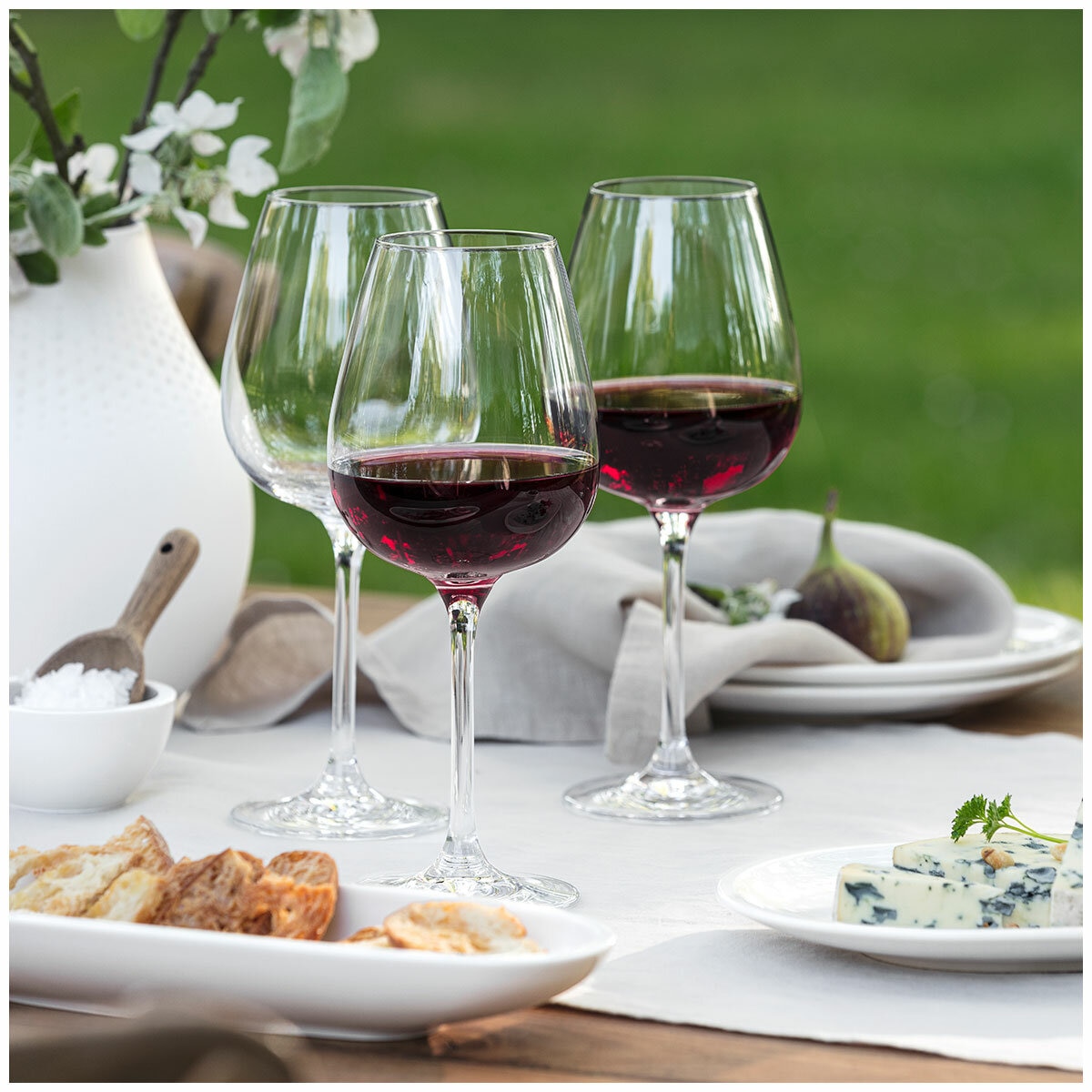 Villeroy & Boch Purismo Crystal Wine Glasses 12 Piece Set Villeroy & Boch Purismo Crystal Wine Glasses 12 Piece Set