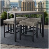 Agio Winlock 5 Piece Woven High Dining Set