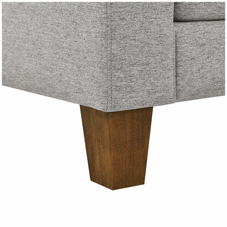 Thomasville Fabric Sofa With Ottoman Thomasville Fabric Sofa With Ottoman