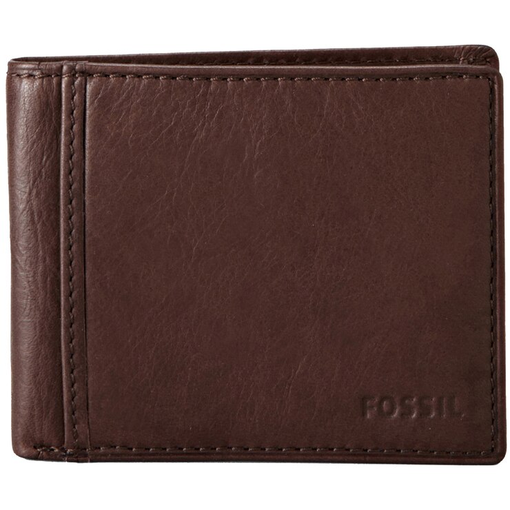 Fossil Ingram Men's Brown Traveler Wallet | Costco Australia