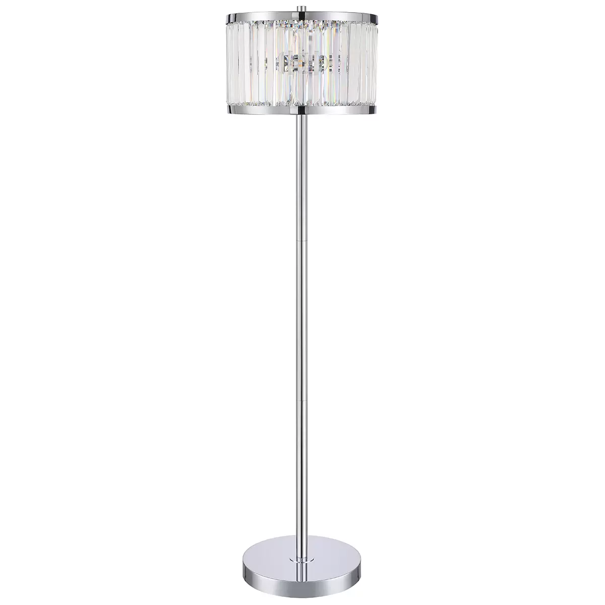 Bridgeport Designs TMI Hanging Crystal Floor Lamp